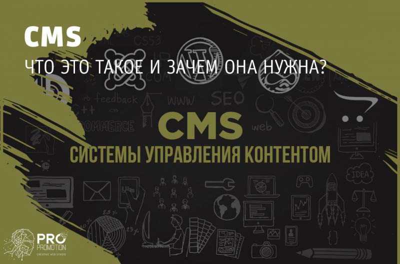 Что такое CMS и зачем она нужна